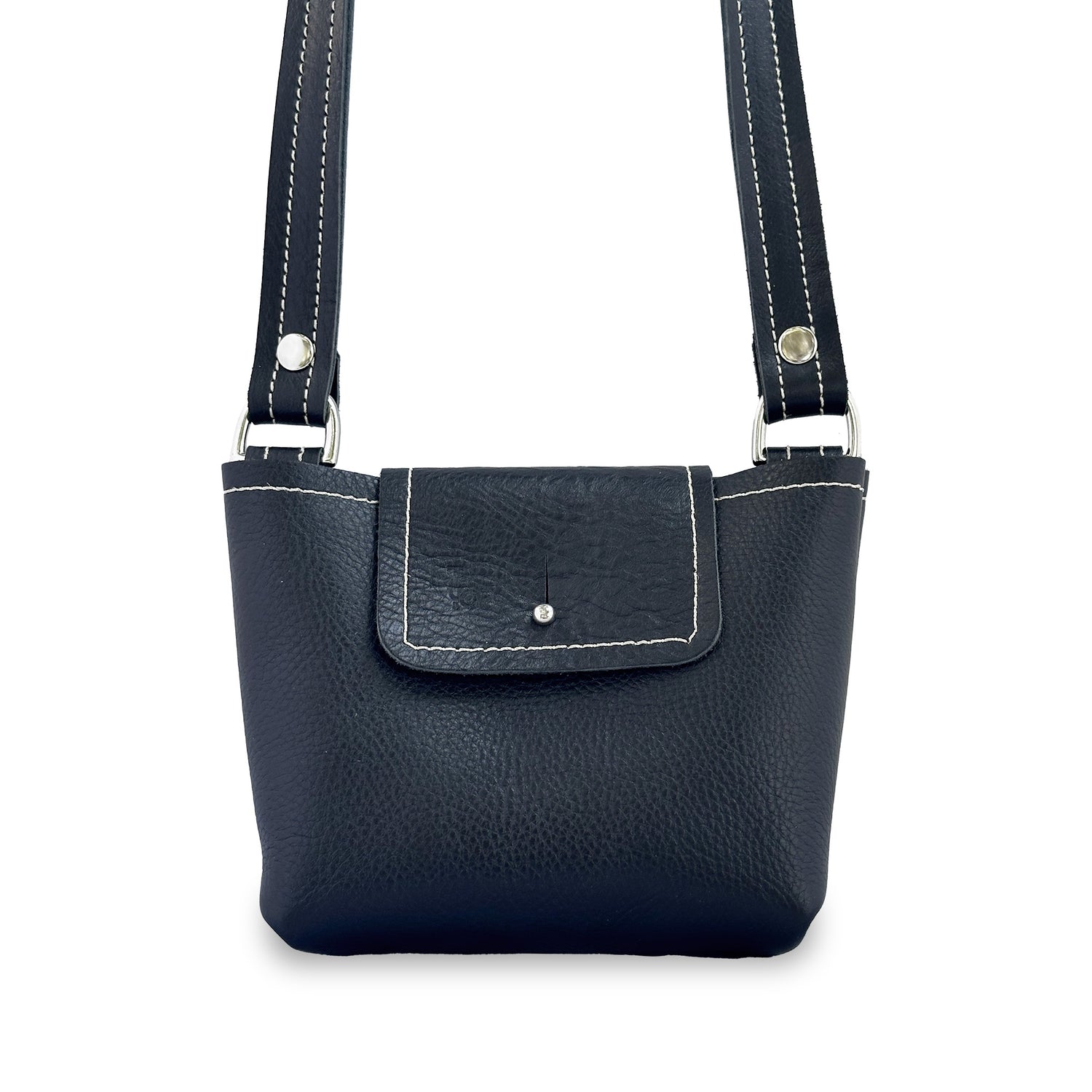 Belmont Shoulder Bag in Black