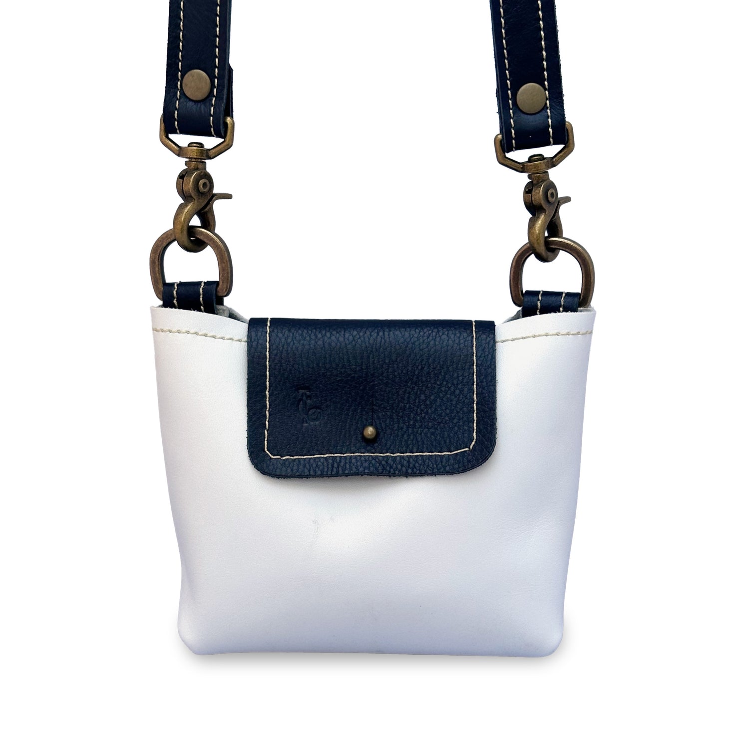 Belmont Shoulder Bag in White