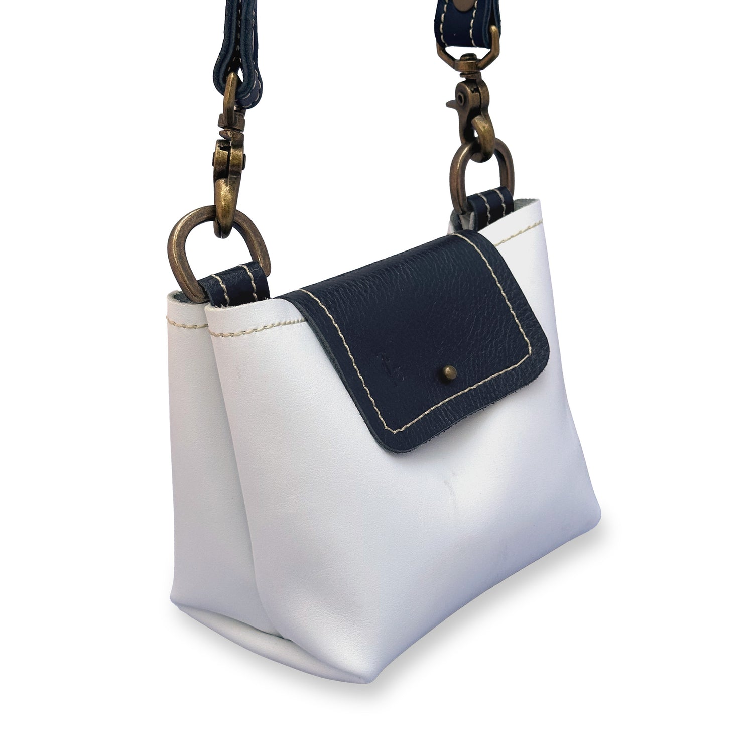Belmont Shoulder Bag in White