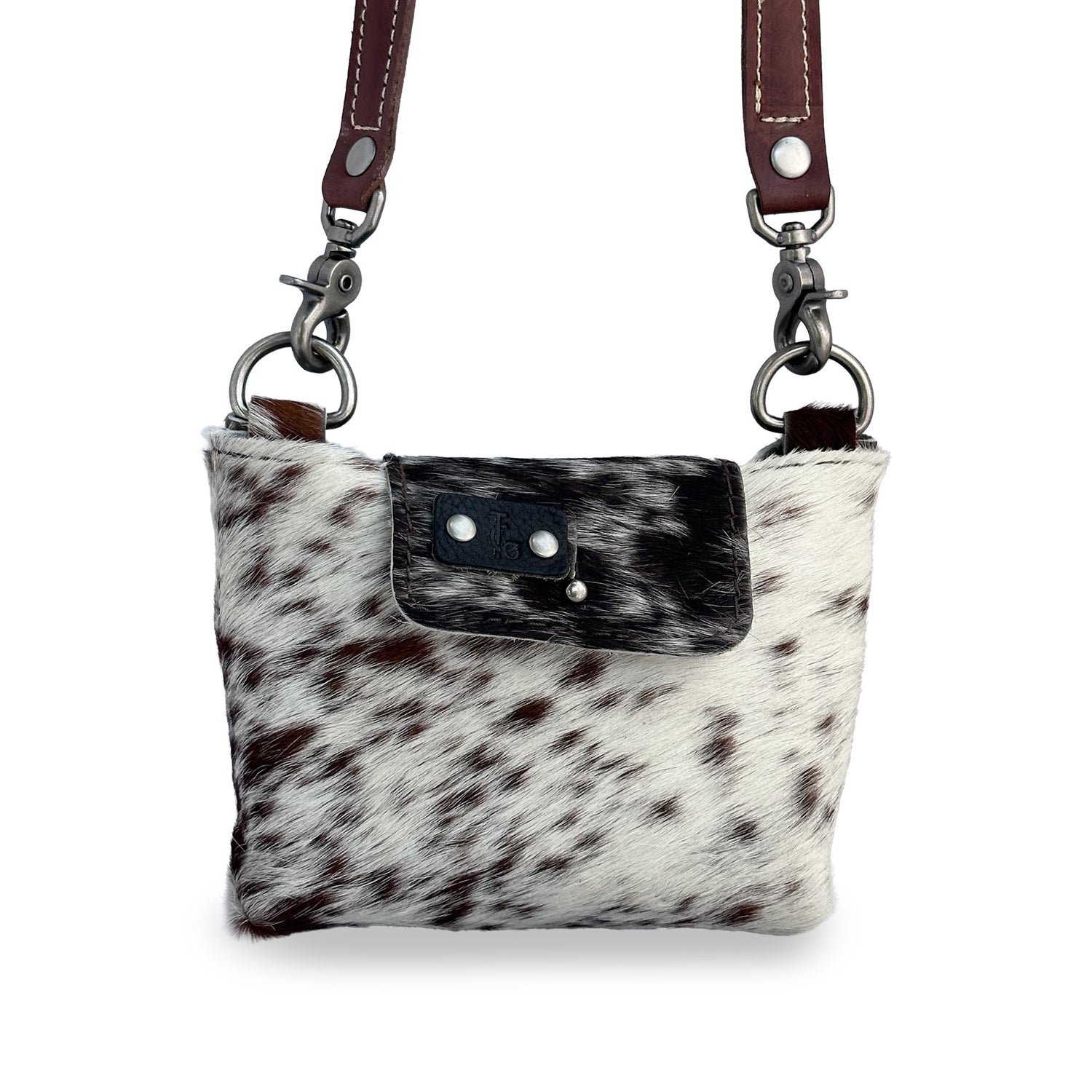 Belmont Shoulder Bag in Natural Fur