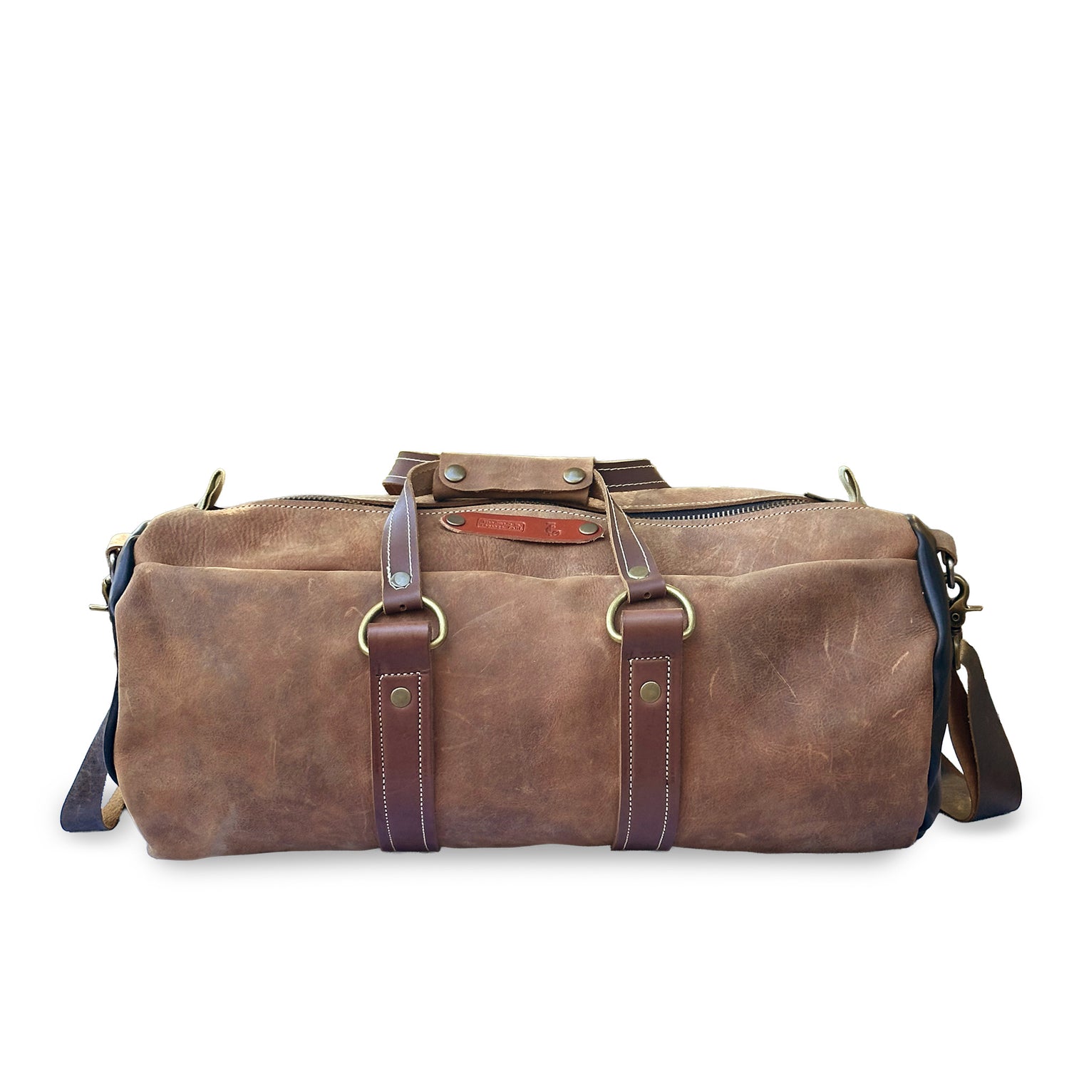 Pierre Duffle Bag in Bison Leather