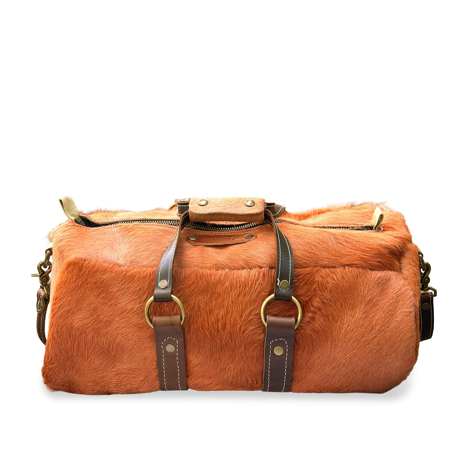 Bulu Duffle Bag in Brazilian Natural Cow Hide