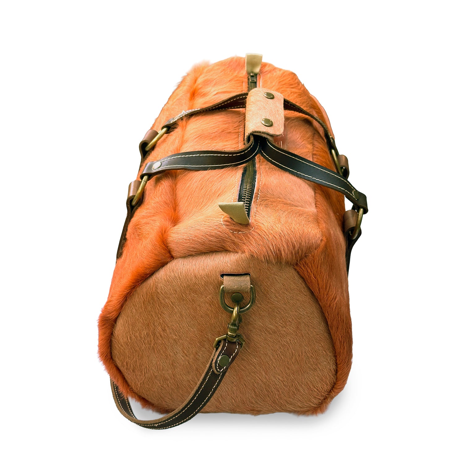 Bulu Duffle Bag in Brazilian Natural Cow Hide