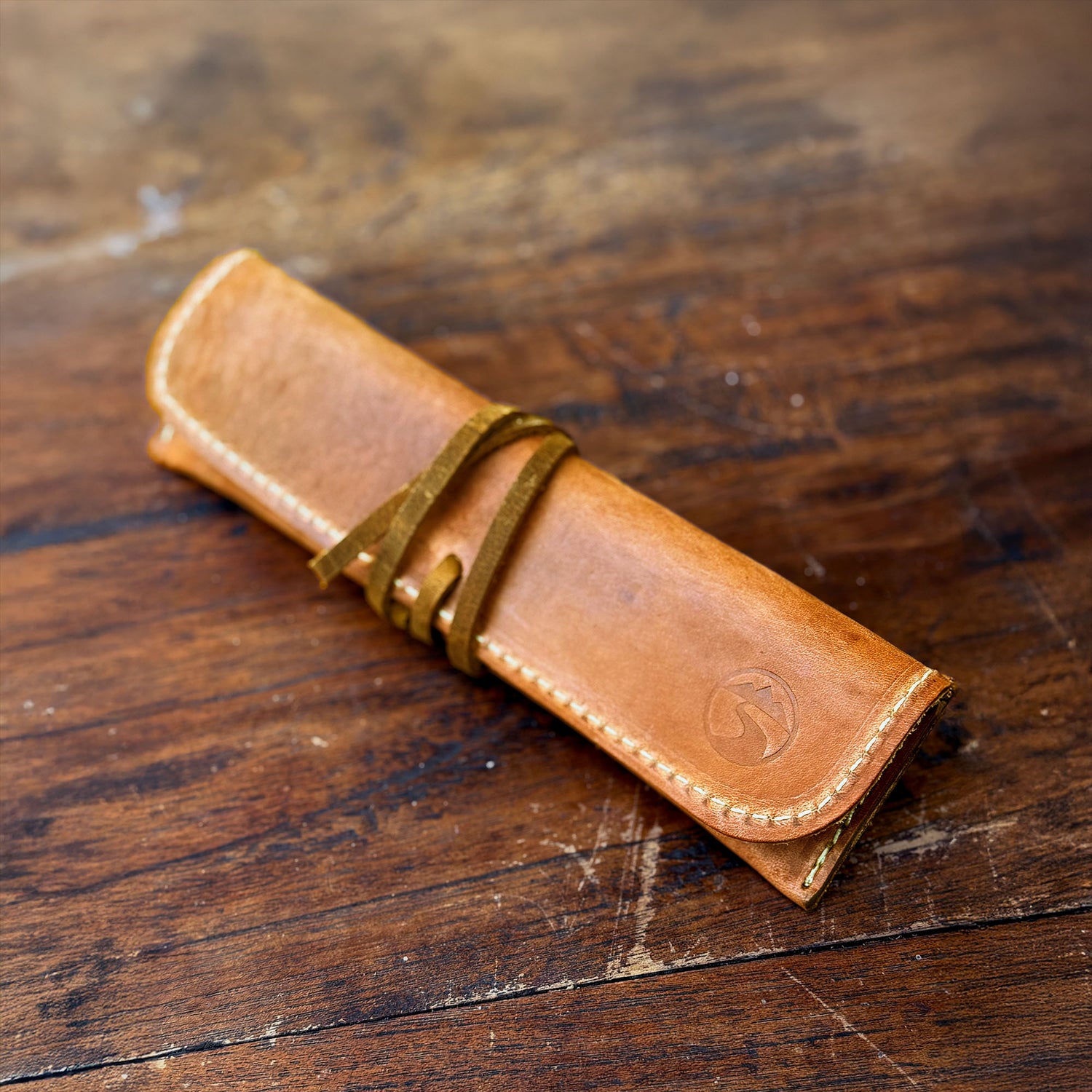 Premium Line Leather Pencil Case that Accommodates Standard and Blackwing Pencils
