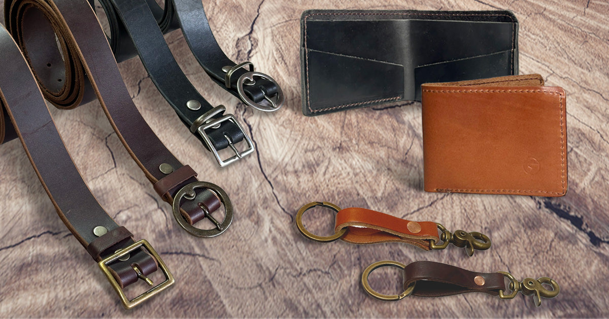 Handmade leather goods made in Topanga California Topanga Creek Outpost