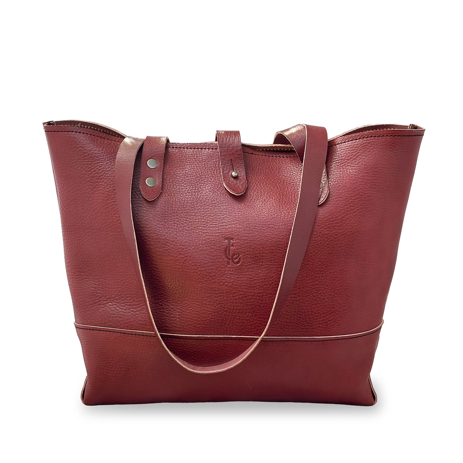 Manhattan Leather Tote Bag