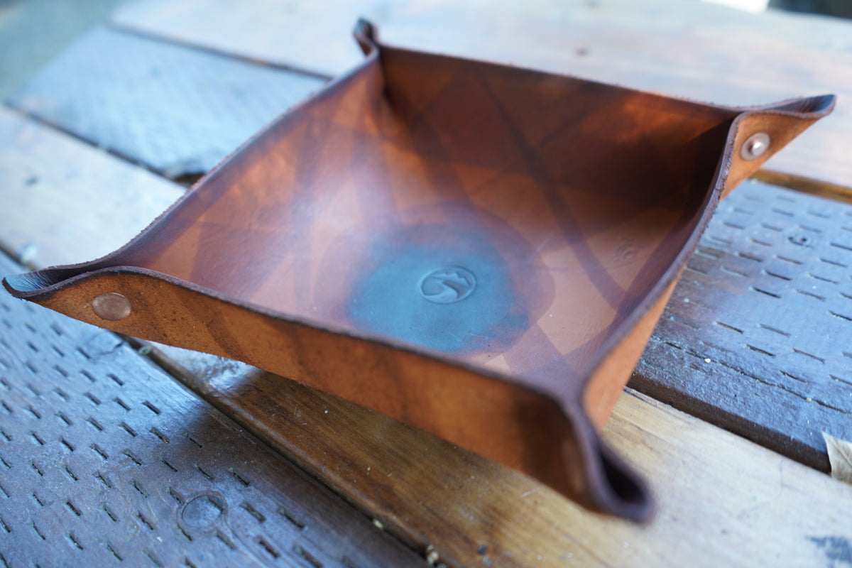 Leather Valet Tray Workshop