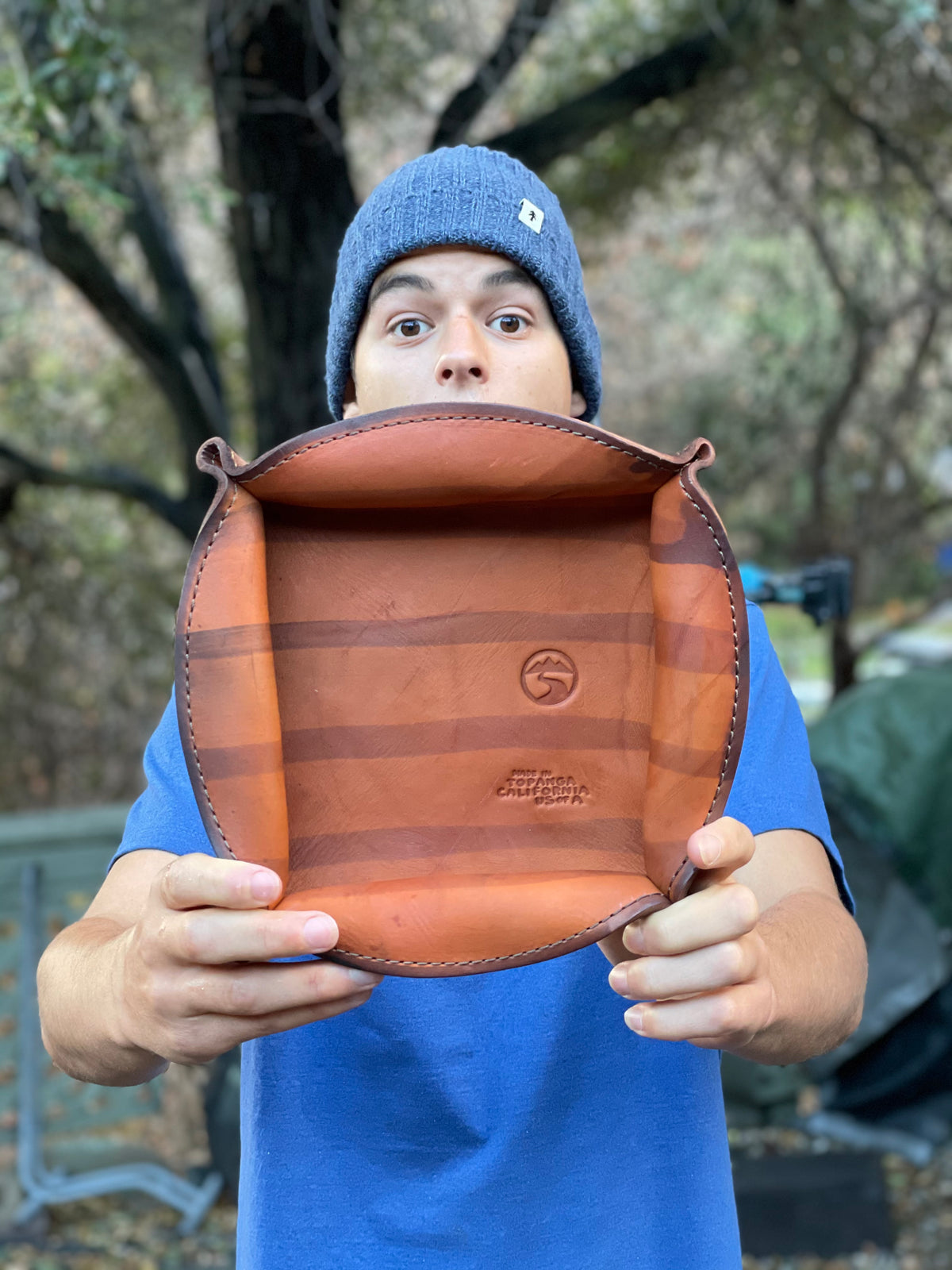 Leather Valet Tray Workshop