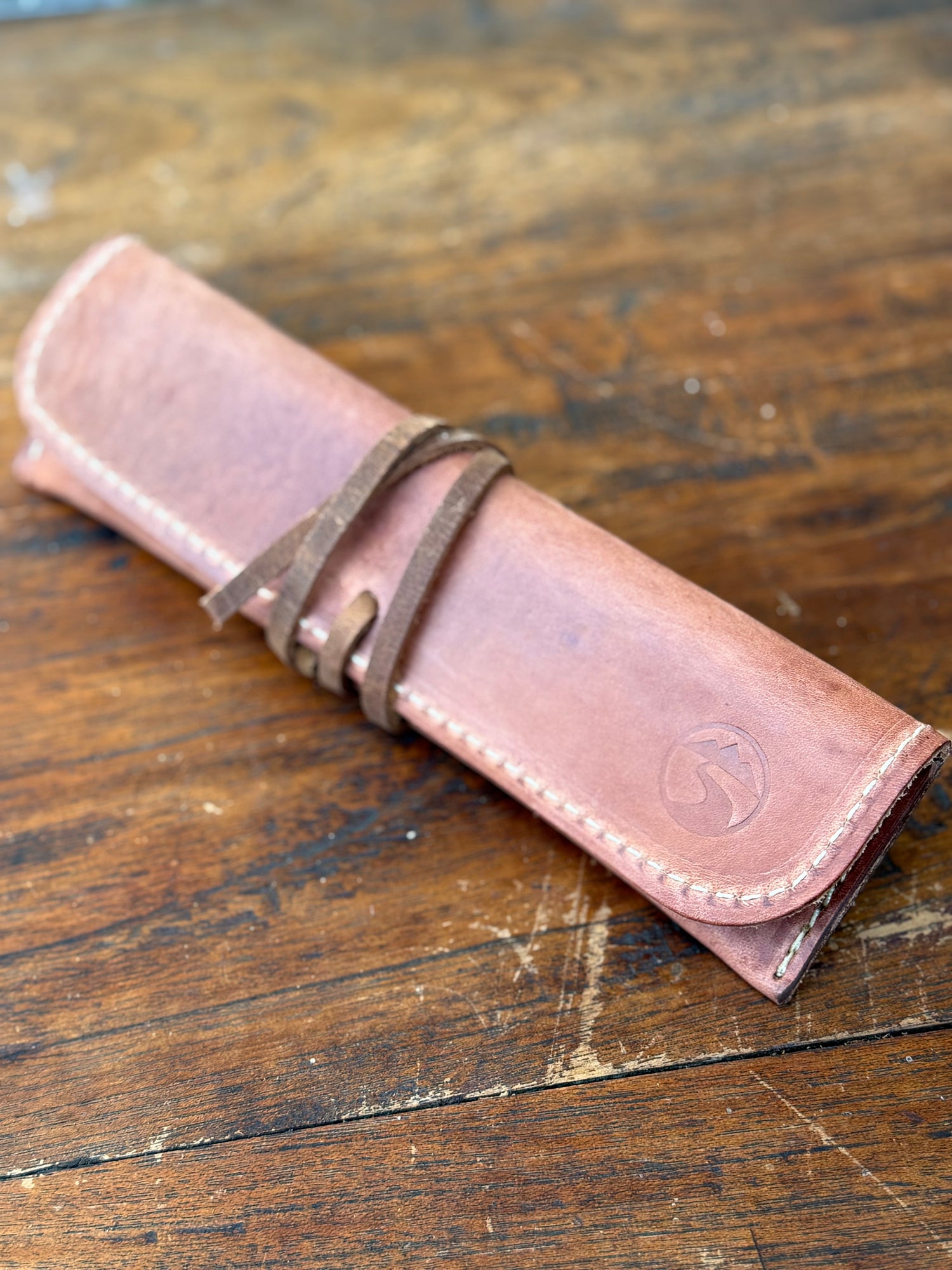 Premium LIne Leather Pencil Case that accommodate  standard and  Blackwing Pencils