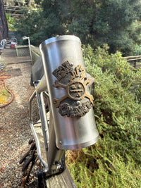 Titanium Fat Chance Yo Eddy Frame Size Large with White Industries Cranks installed