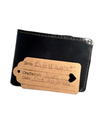 Classic Black Bi-fold Wallet