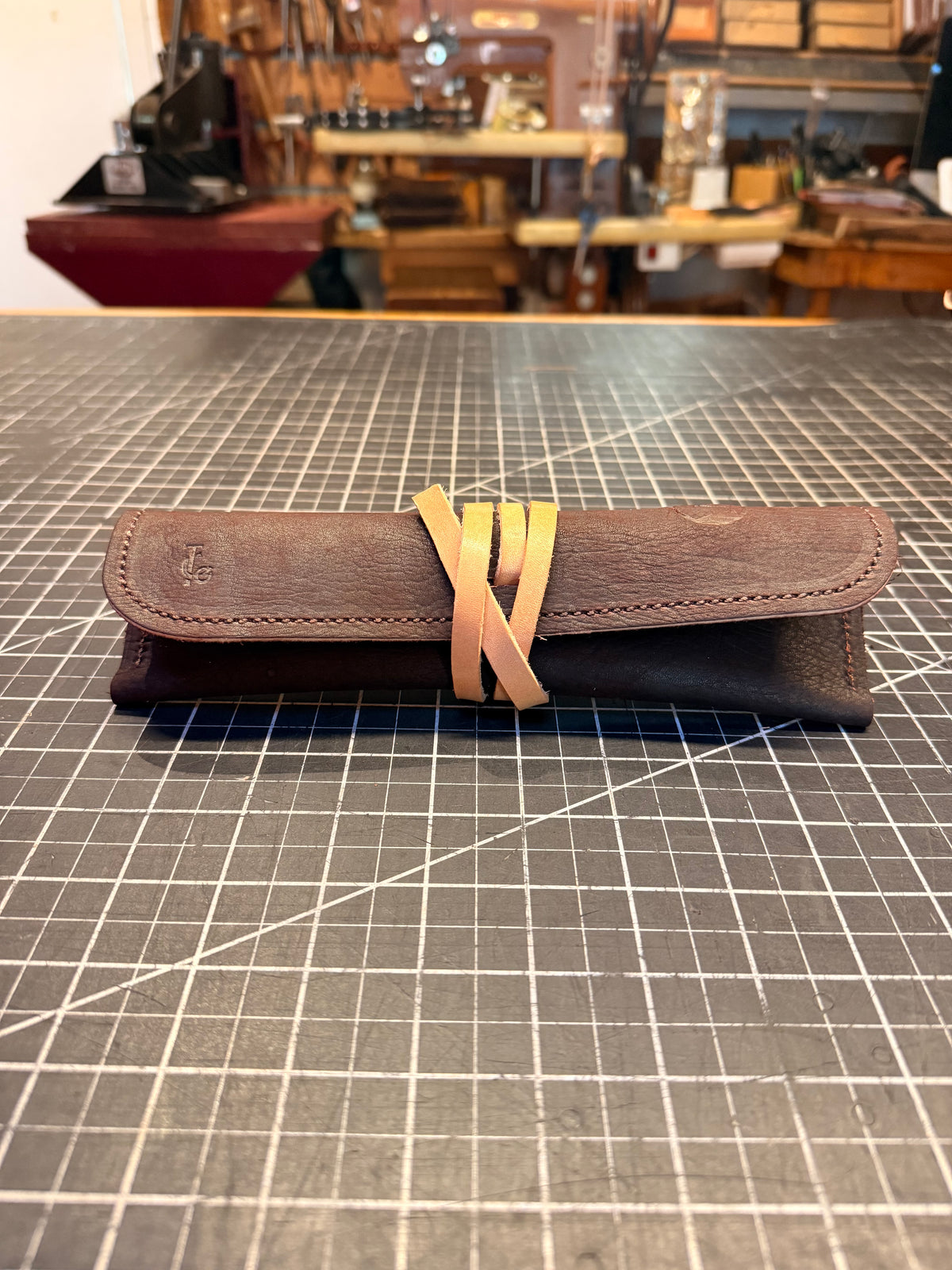 Leather Pencil Case