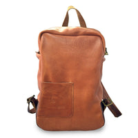 Hobbs Backpack in Brown Harness Leather