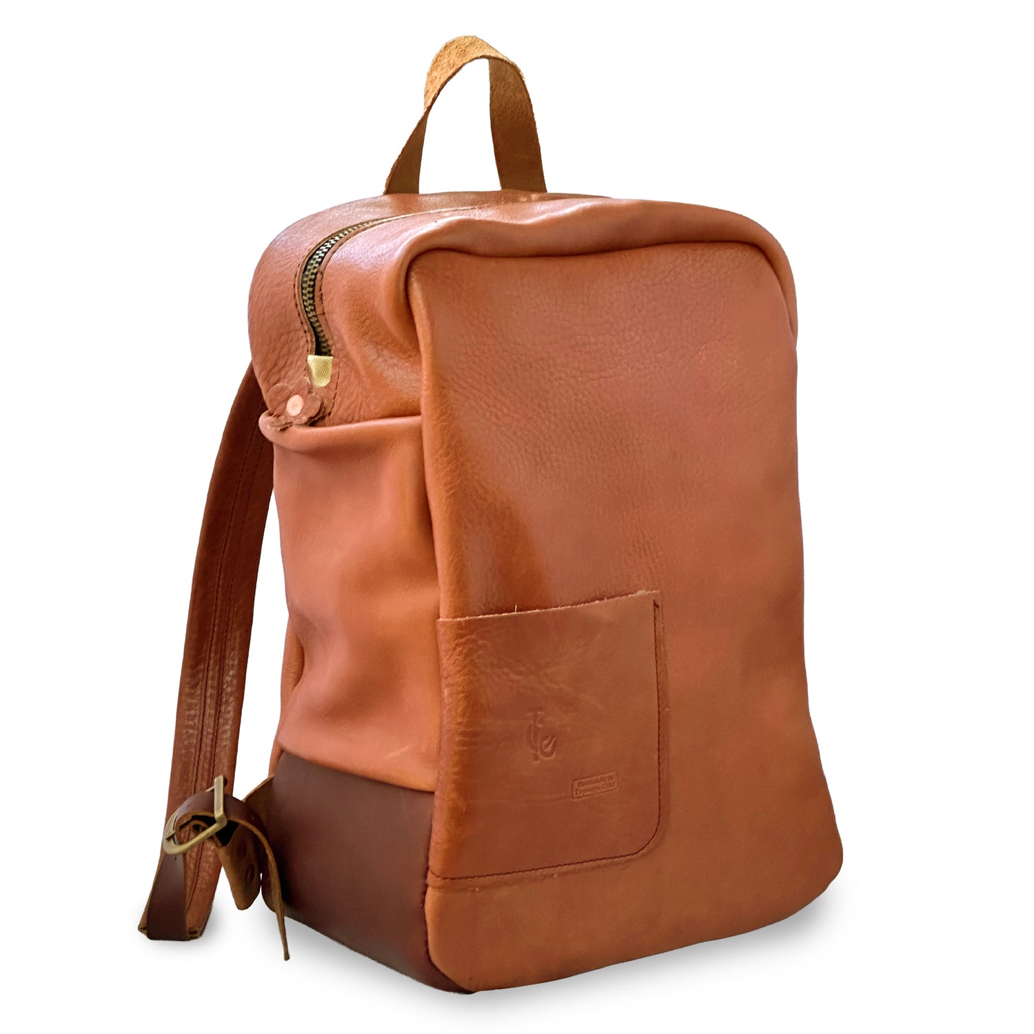 Hobbs Backpack in Brown Harness Leather