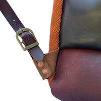 Bulu Backpack in Brazilian Natural Cow Hide