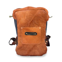 Bulu Backpack in Brazilian Natural Cow Hide