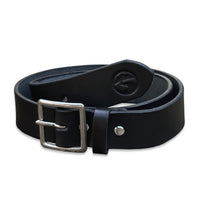 Full Grain Leather Belt Black