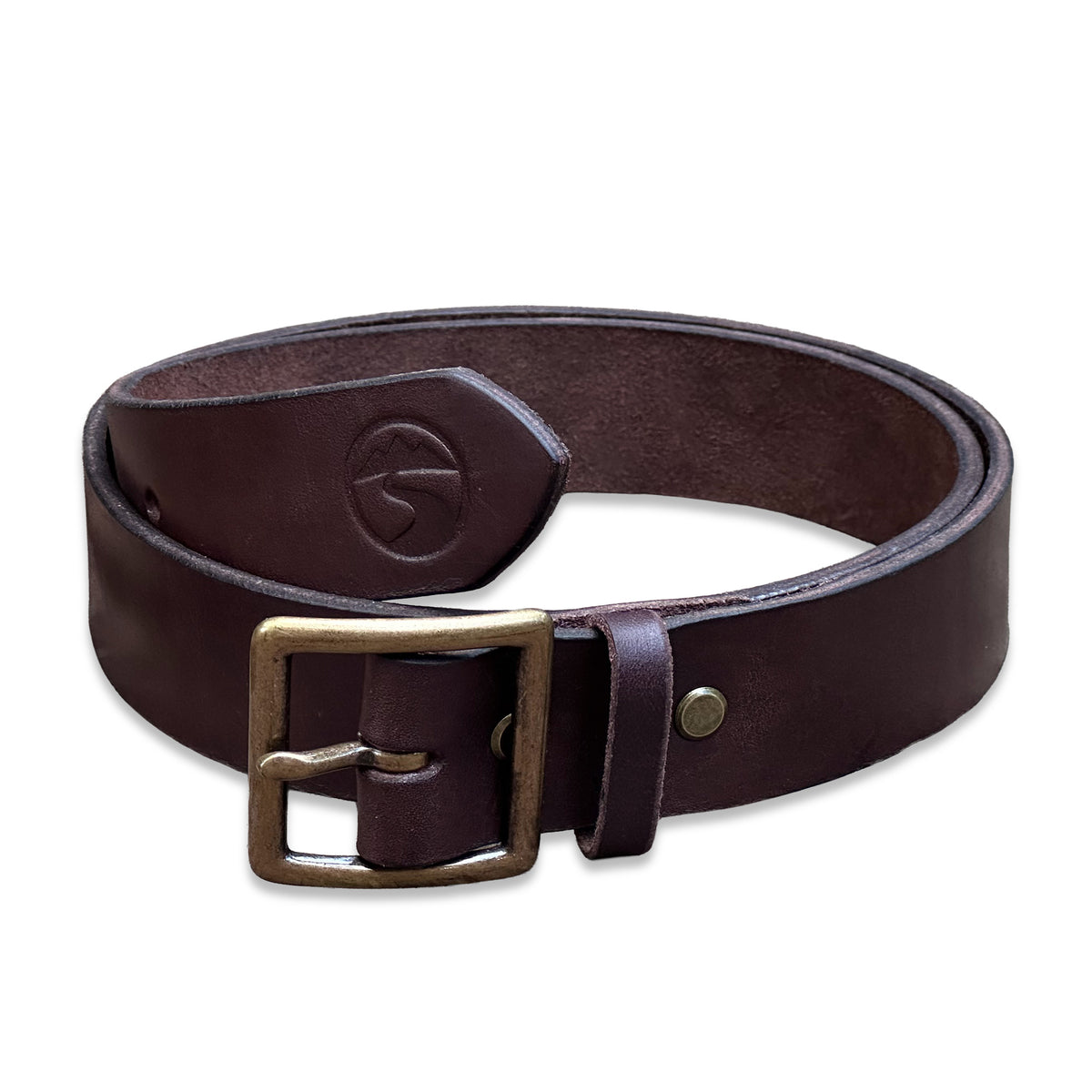 Havana Brown Leather Belt