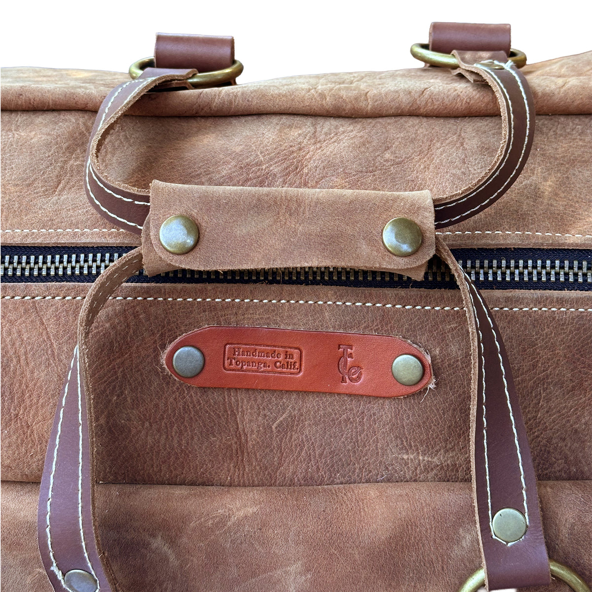 Pierre Duffle Bag in Bison Leather