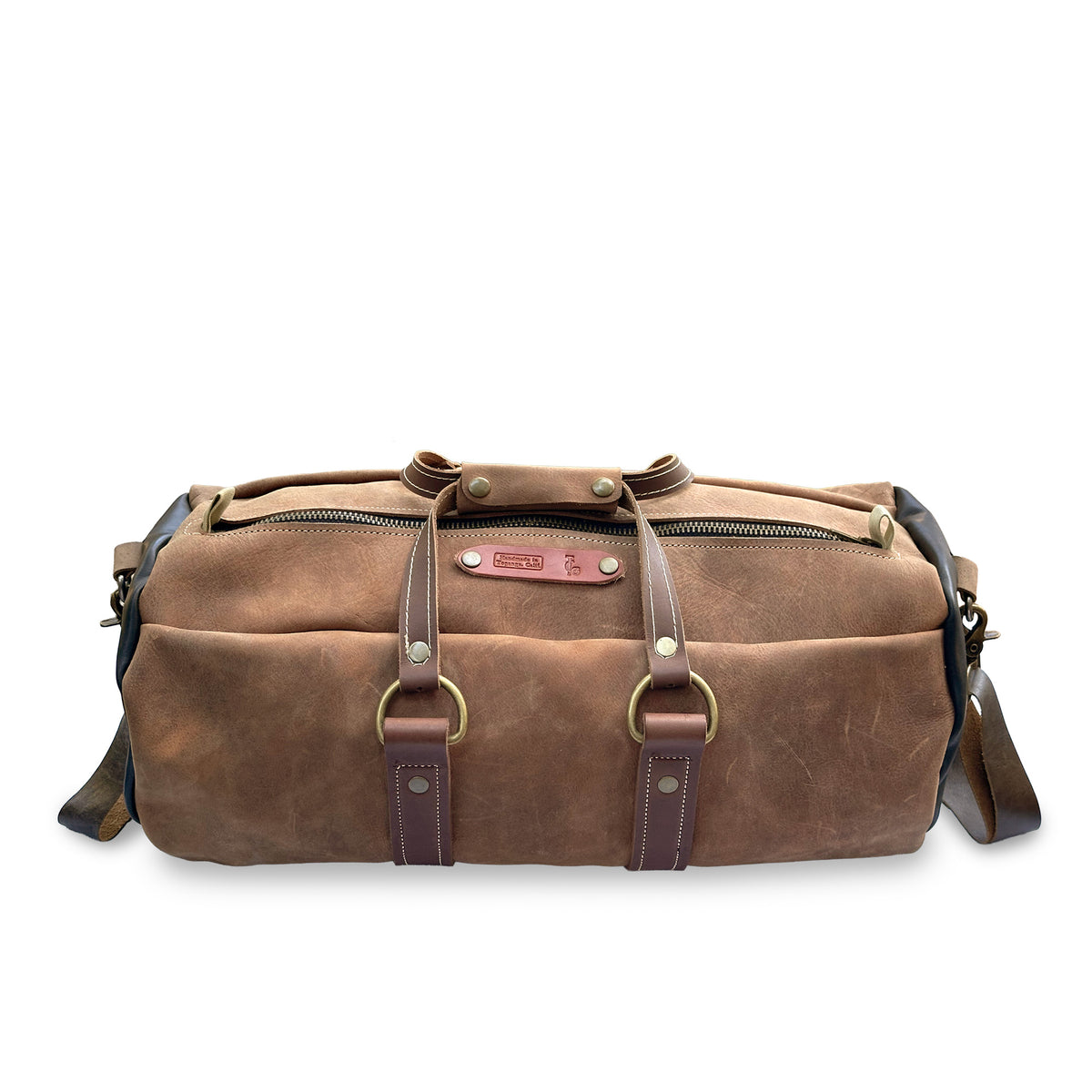 Pierre Duffle Bag in Bison Leather