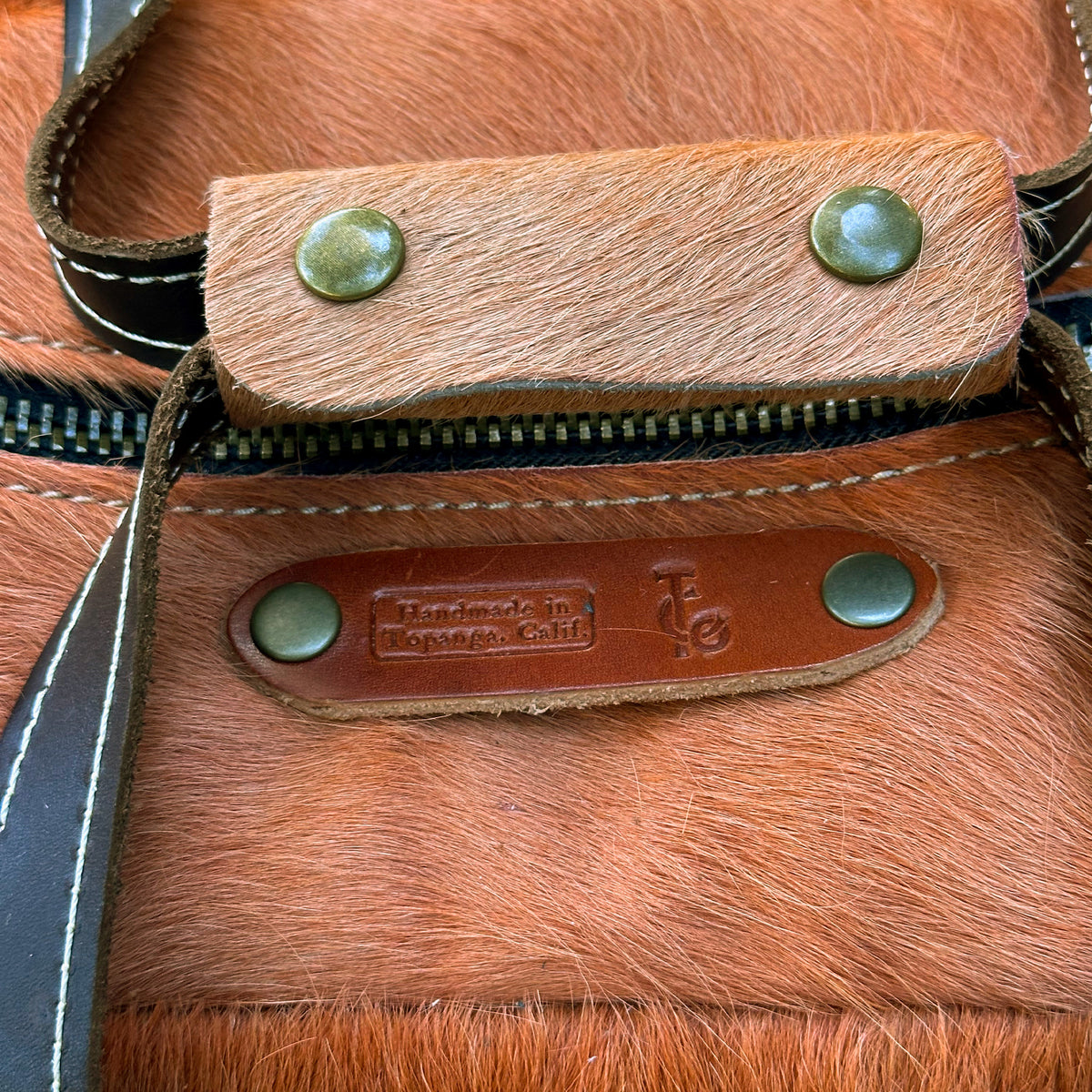Bulu Duffle Bag in Brazilian Natural Cow Hide