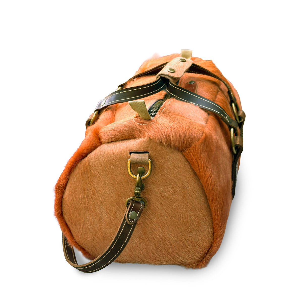 Bulu Duffle Bag in Brazilian Natural Cow Hide