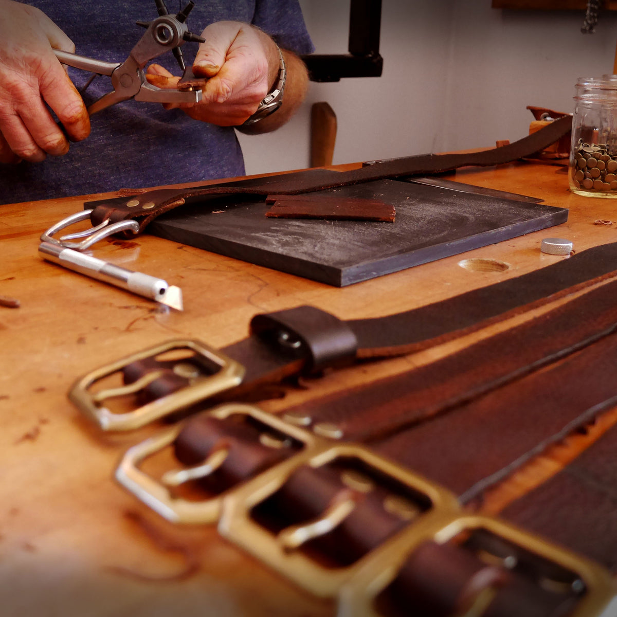 Workshop: Leather Belt Workshop