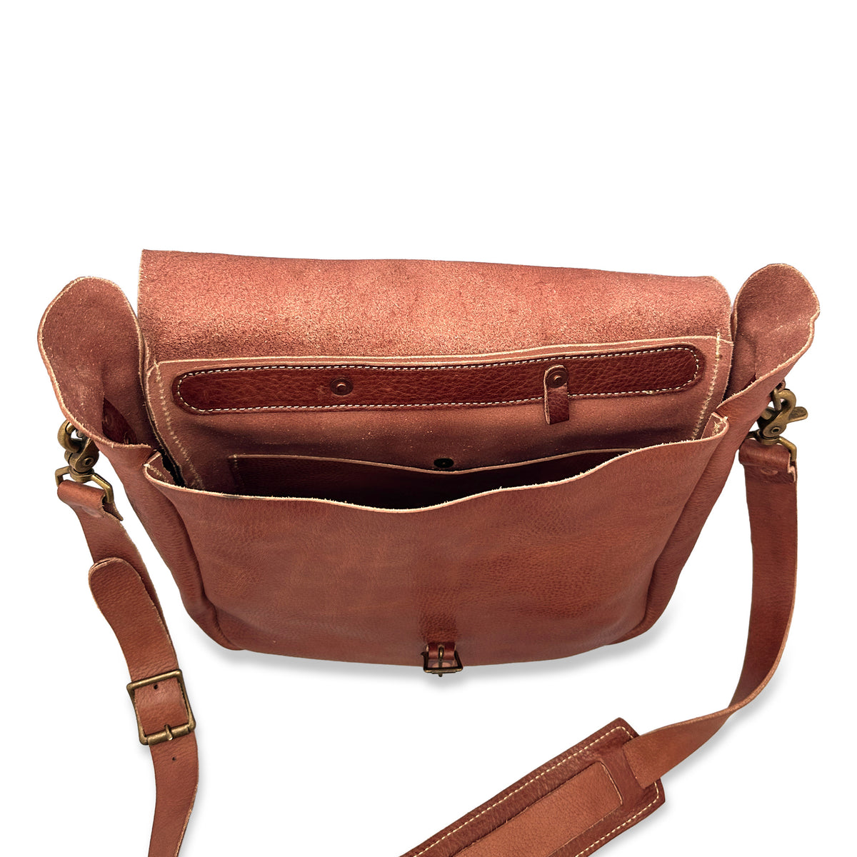 Prado Messenger Bag Brown