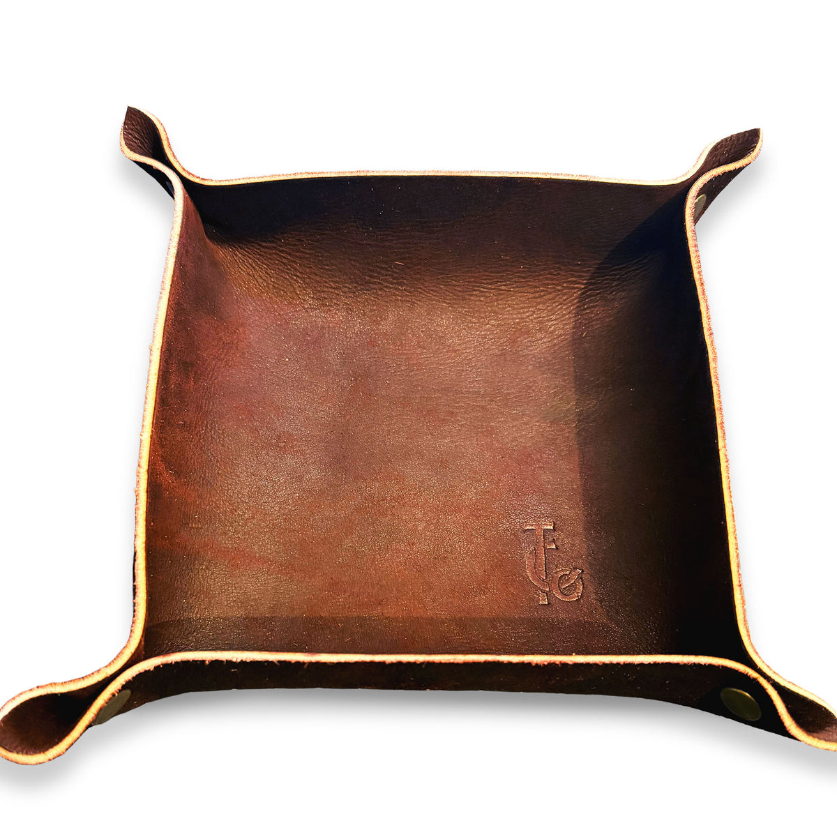 Oil Tan Valet Tray