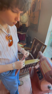 Premium LIne Leather Pencil Case that accommodate  standard and  Blackwing Pencils