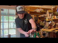 Full Grain Leather Dog Collar - Hand Made in Topanga, Calif.