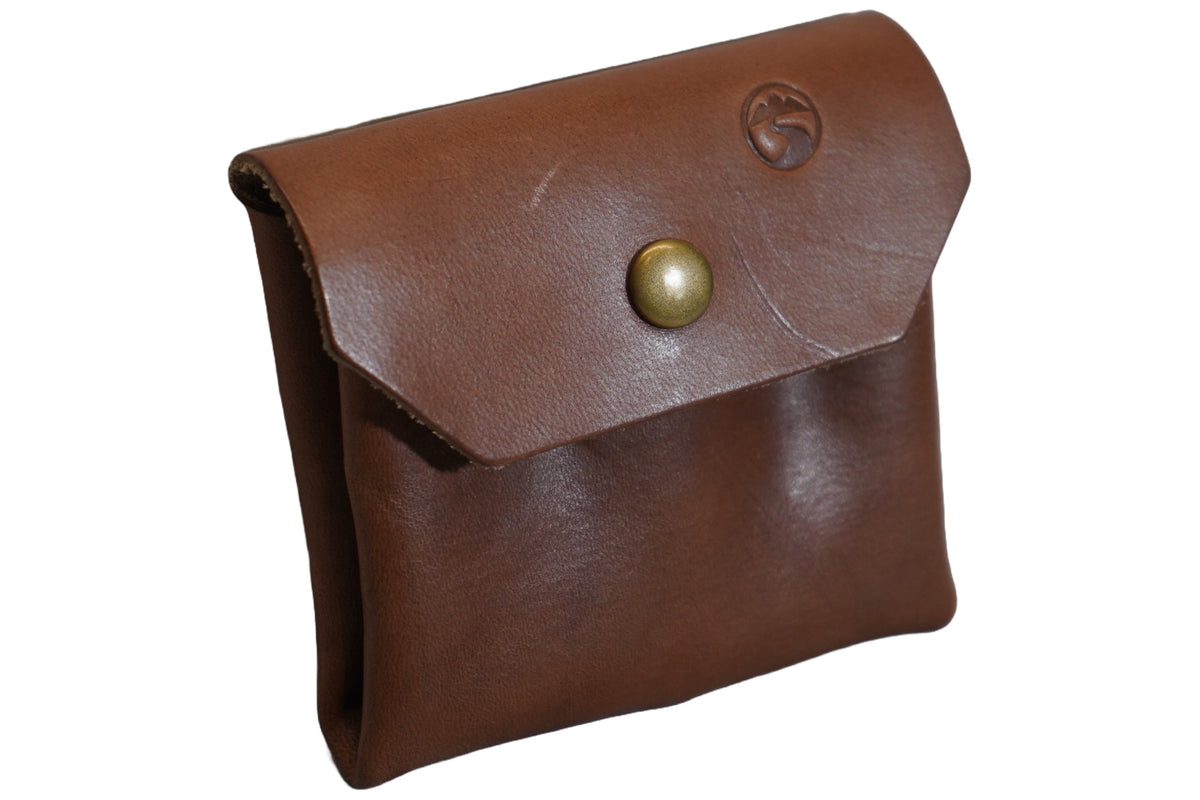 Double Premium Leather Pouch