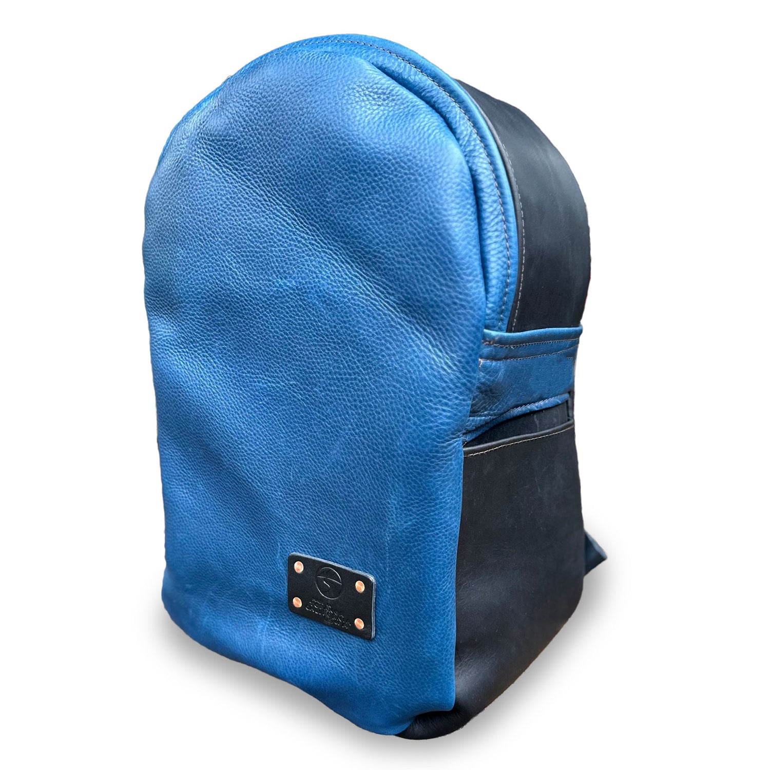 Handmade Leather Backpack with Large Compartment