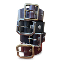 Belt Brigade Handmade Leather Belt Includes Donation of Belt to First Responder