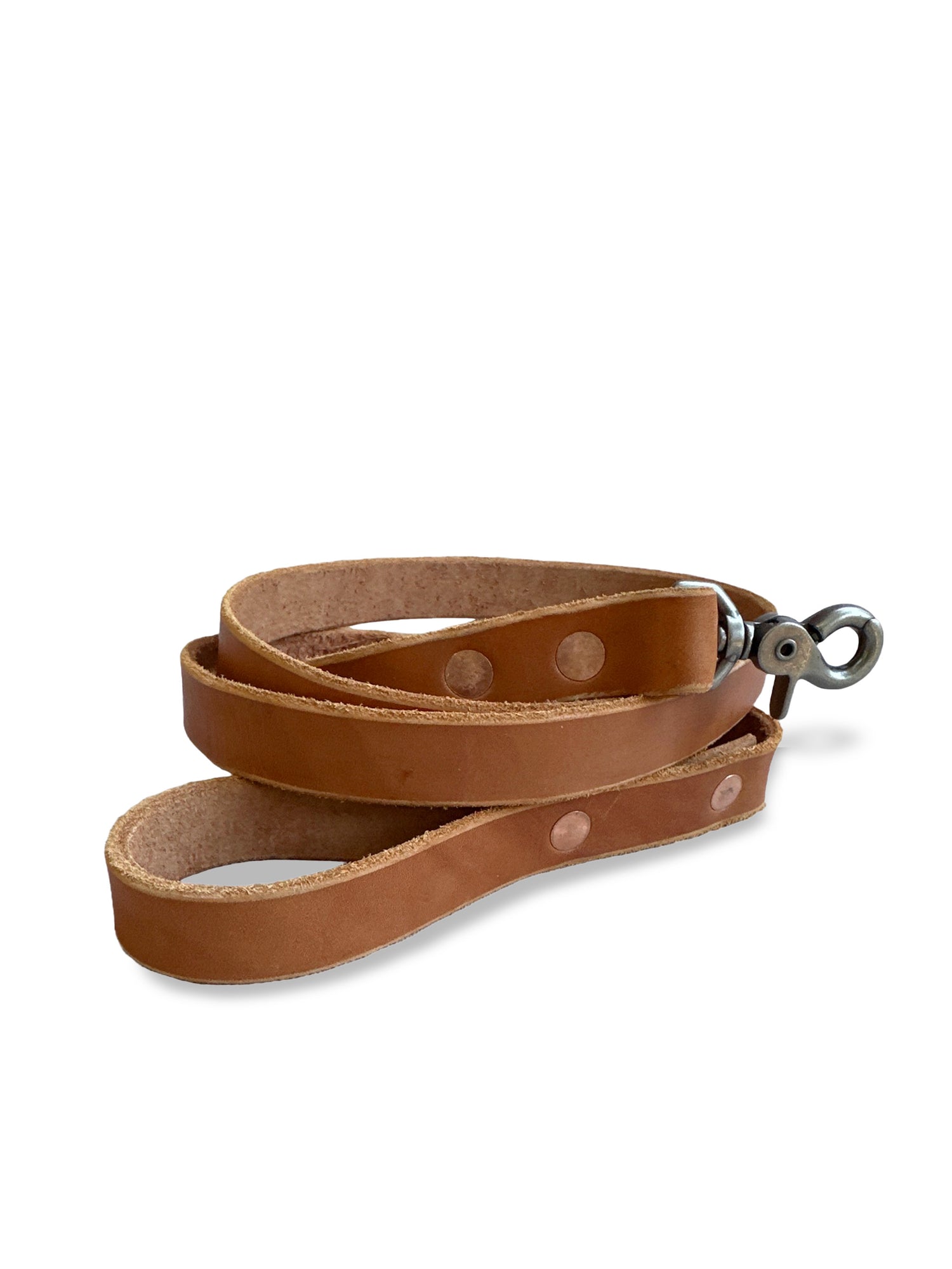 English Bridle Leather Dog Leash