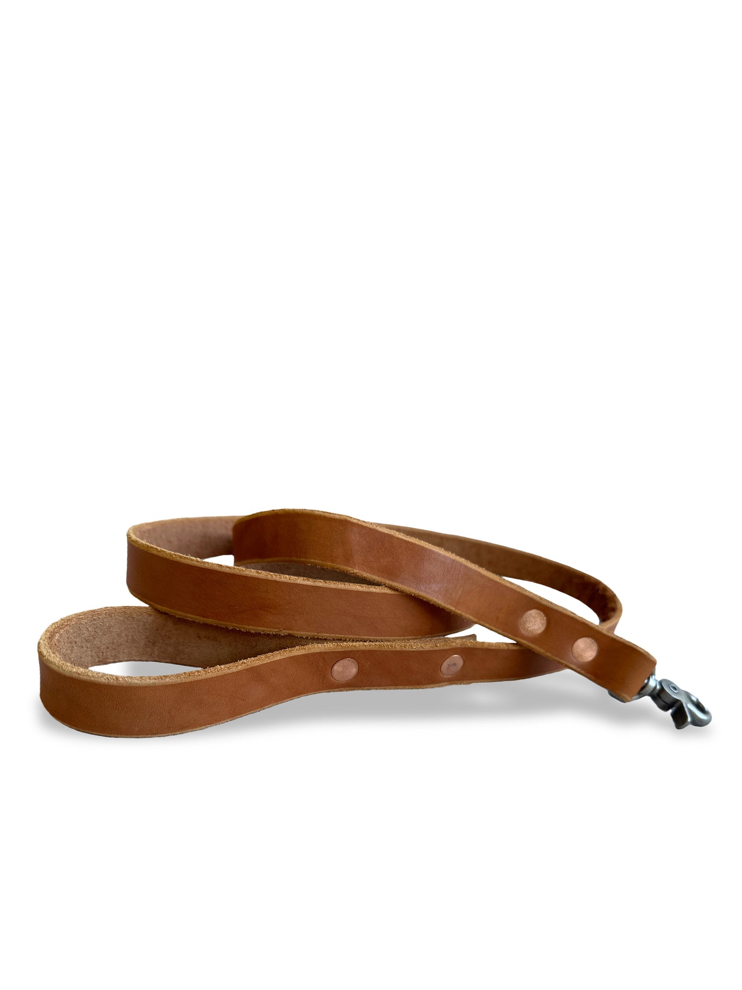 English Bridle Leather Dog Leash
