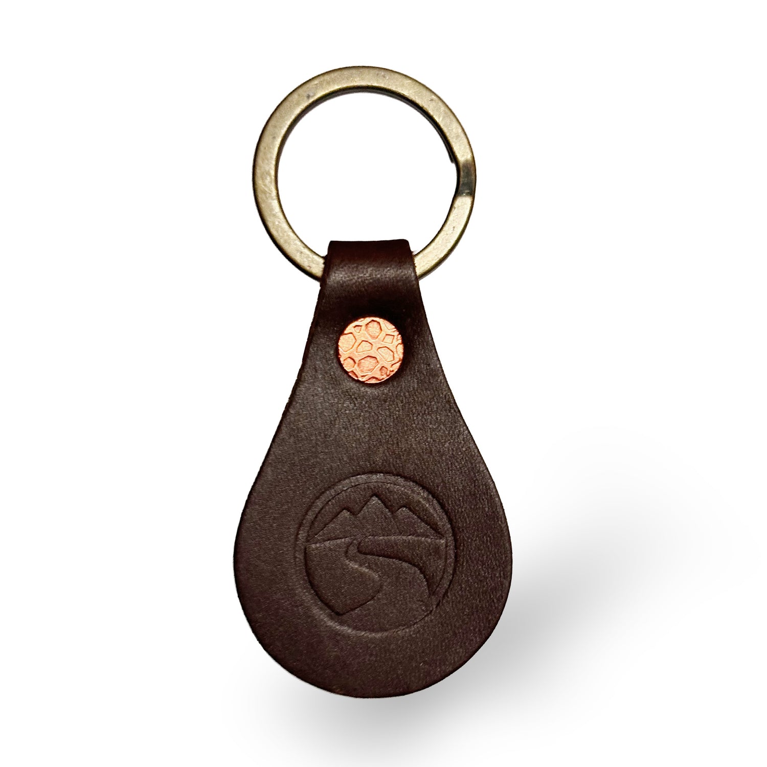 Cow Hollow  Leather Key Fob