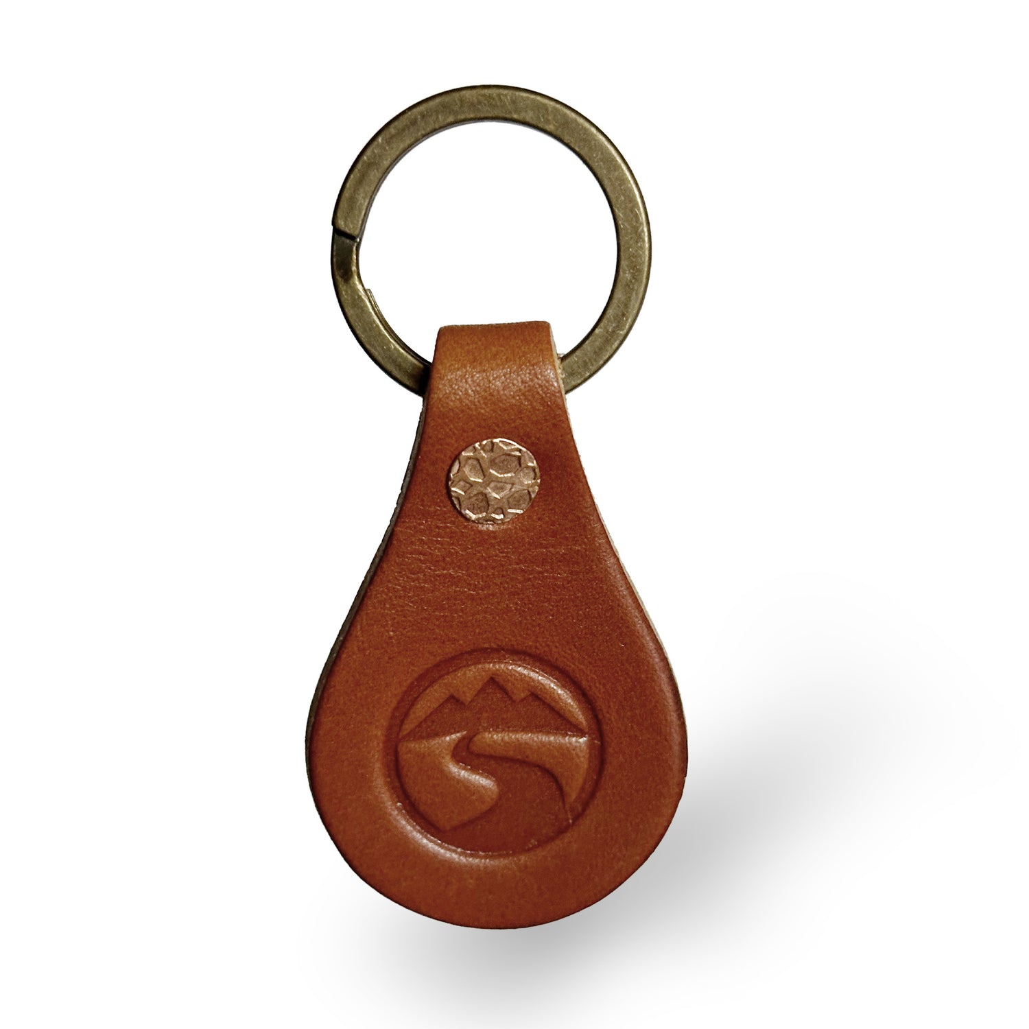 Cow Hollow  Leather Key Fob