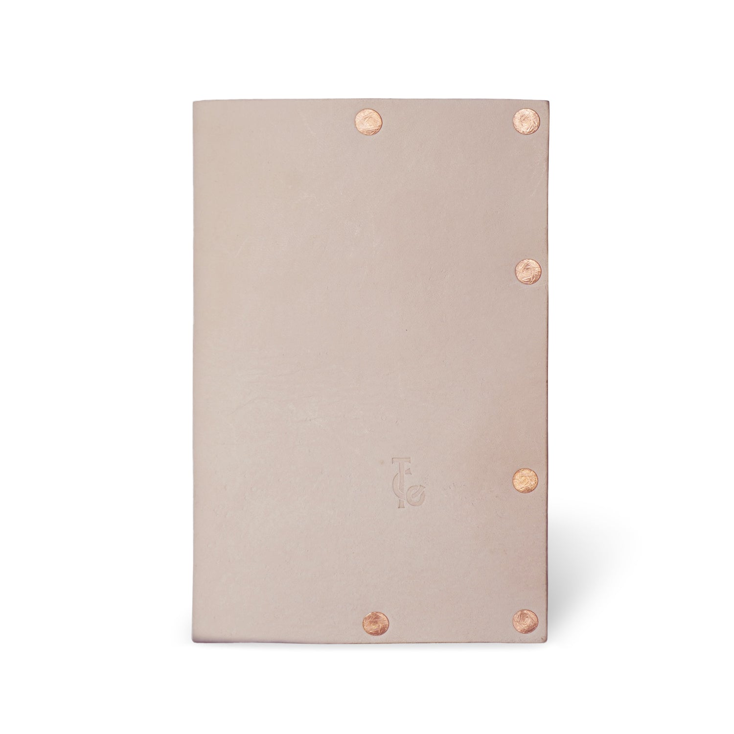 Leather Notebook Cover with Rivets