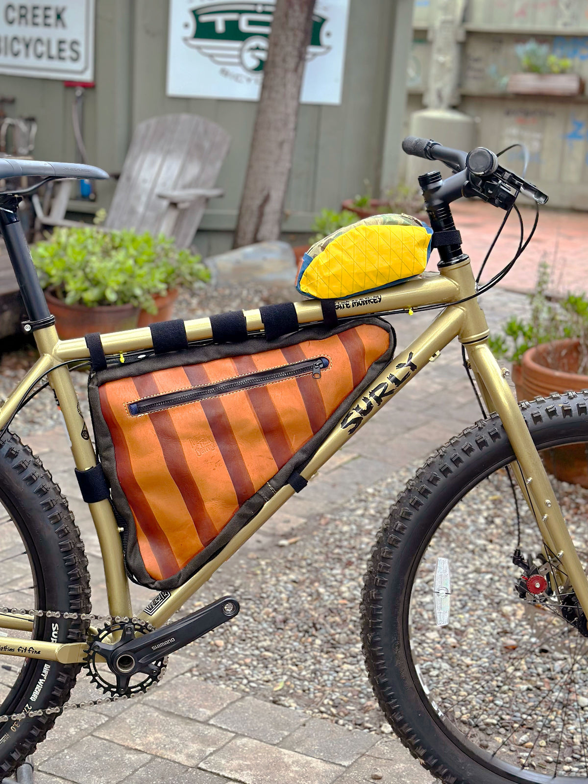 The Nut Case Top Tube Bag