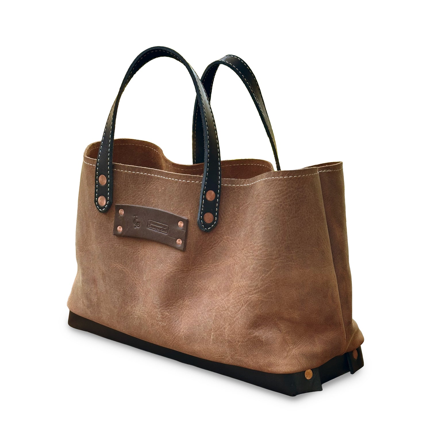 Caspar Tool Bag in Tan Buffalo