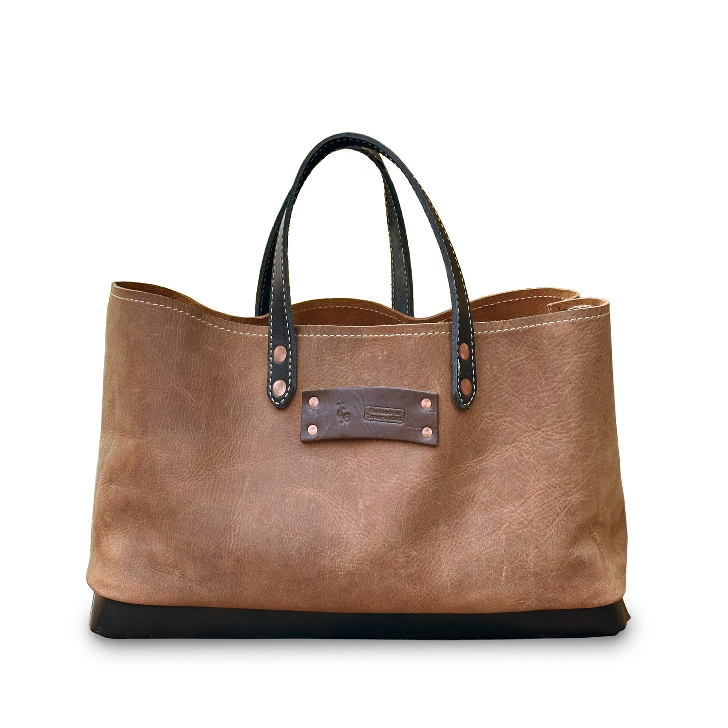 Caspar Tool Bag in Tan Buffalo