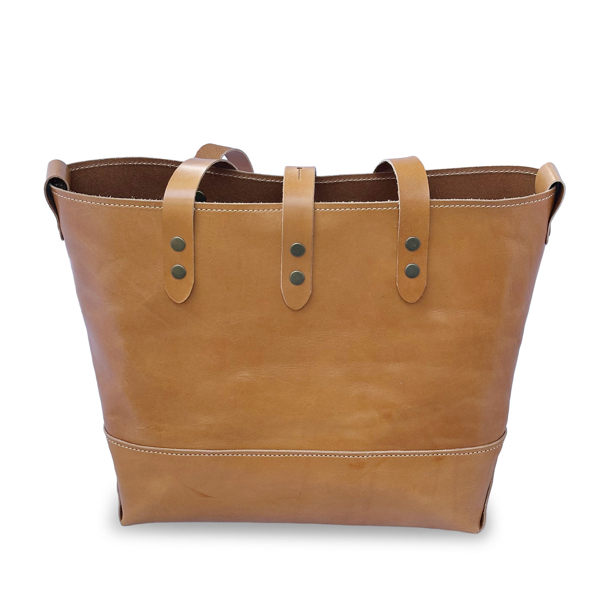 Los Angeles Leather Tote Bag