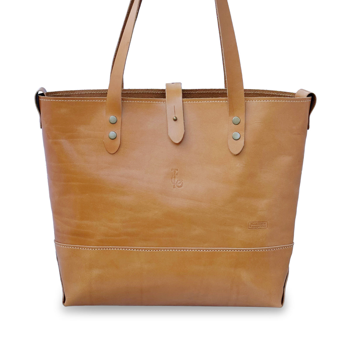 Los Angeles Leather Tote Bag