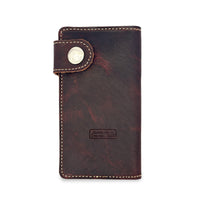 Bradley Long Bifold Bison Leather Wallet