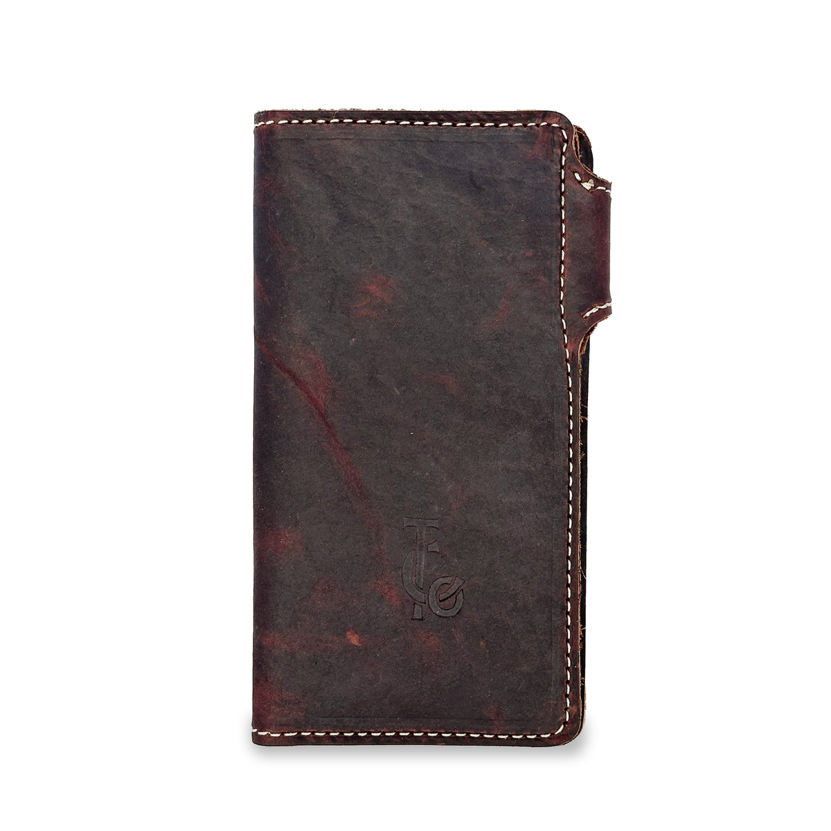 Bradley Long Bifold Bison Leather Wallet