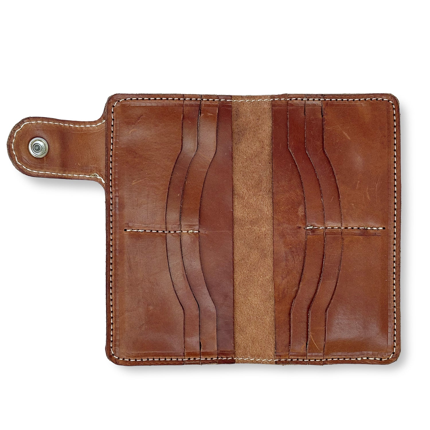 Bradley Long Bifold Wallet in Chestnut