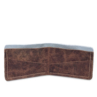 Leather Bi-fold Leather Wallet Special Edition- Hand Made in Topanga, Calif.